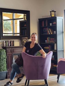 Melissa Harlan, Owner of Drink Me! Tea Room