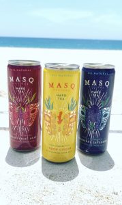 Masq is a 4% ABV, (mostly) organic, all-natural hard tea that is lightly carbonated, smooth on the palate and easy to drink. It is certified gluten-free and vegan.