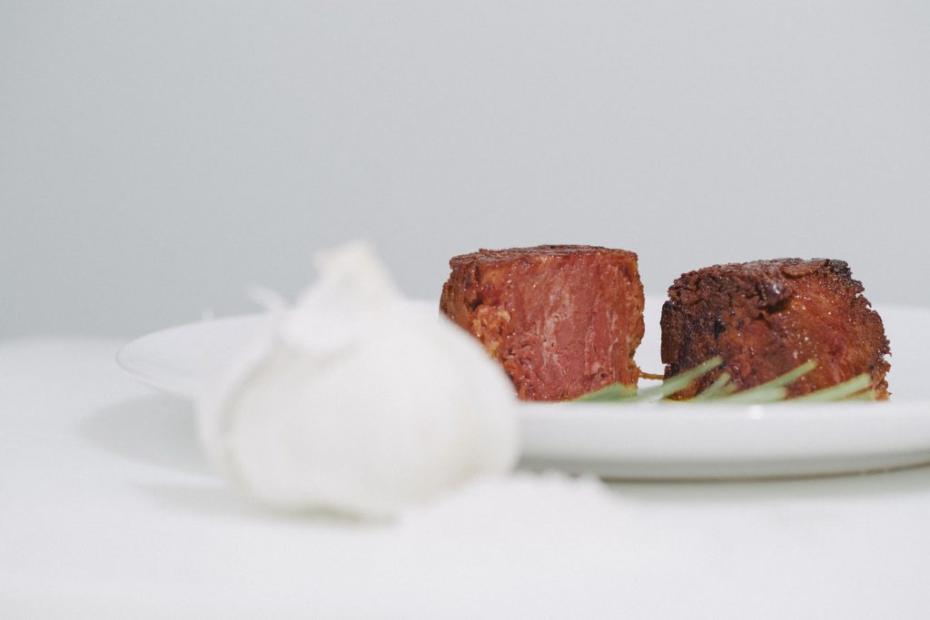 Juicy Marbles makes history with the first marbled steaks made from plants