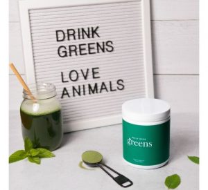 Delicious, all-natural plant-based superfood blend delivers your daily dose of greens while committing 10% of profits to support animal sanctuaries