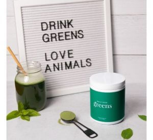 Delicious, all-natural plant-based superfood blend delivers your daily dose of greens while committing 10% of profits to support animal sanctuaries