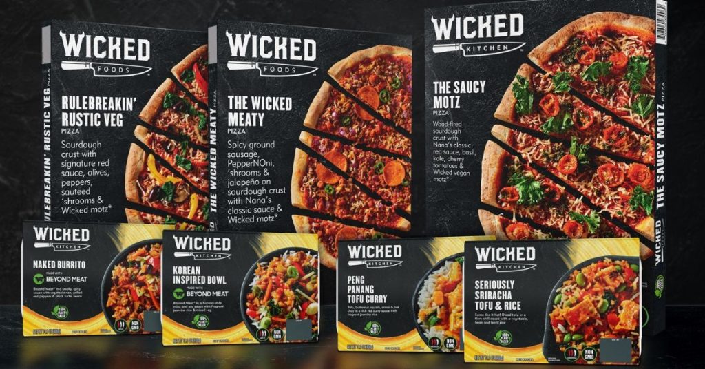 Wicked Kitchen Pizzas & Entrees