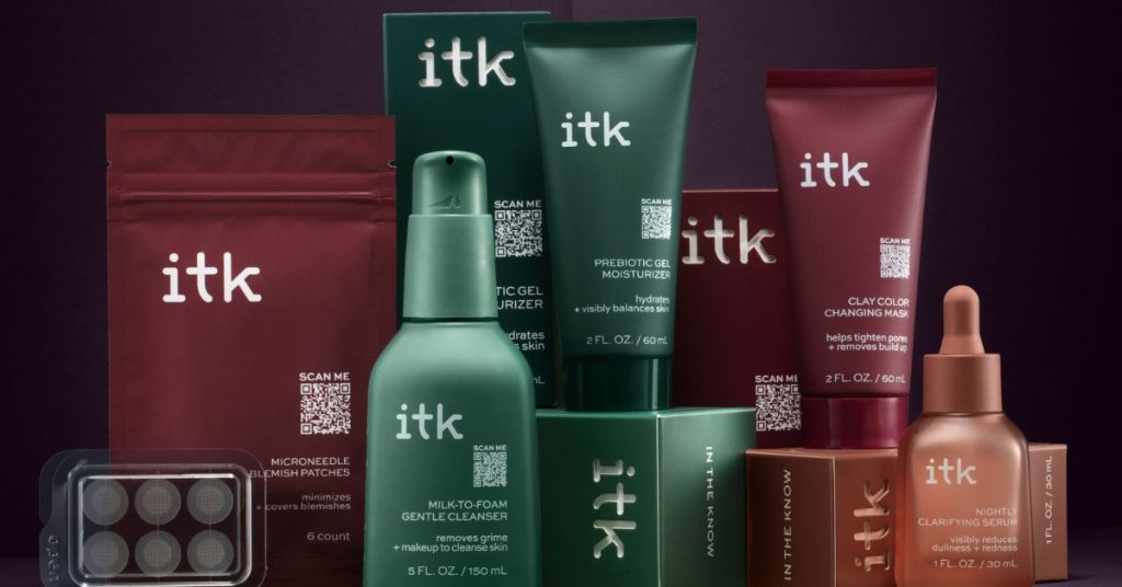 itk Skin Care Product Line