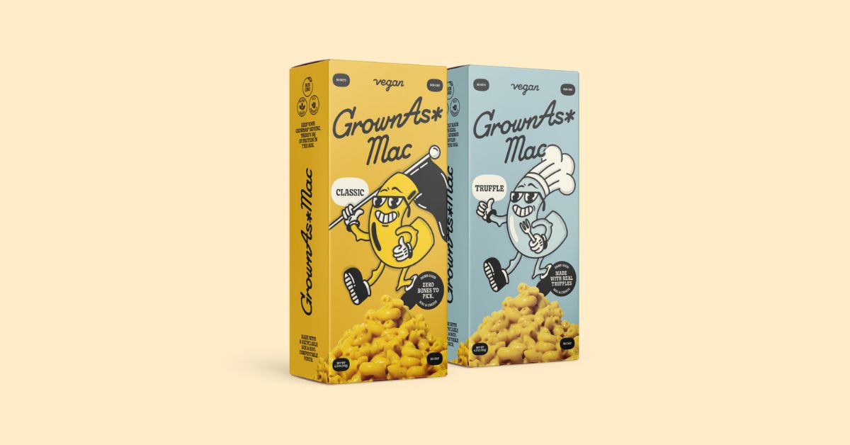 GrownAss Foods Launches Flavor-Forward Vegan Mac and Cheese